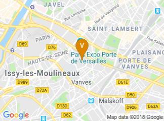 map of Paris Convention Centre