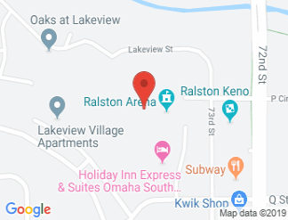 map of Ralston Arena