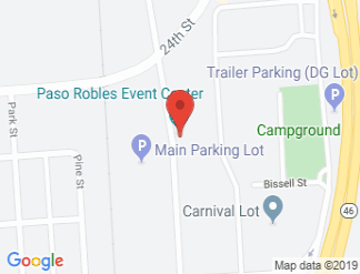 map of Paso Robles Event Center