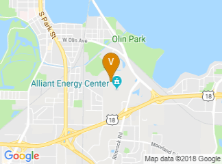 map of New Holland Pavilions at the Alliant Energy Center