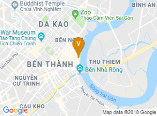 map of Renaissance Riverside Hotel Saigon