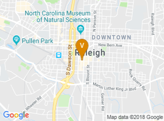 map of Downtown Raleigh Alliance