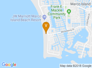 map of Hilton Marco Island Beach Resort and Spa