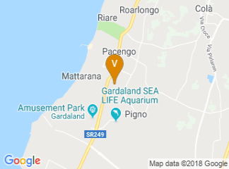 map of Centro Congressi Hotel Parchi del Garda