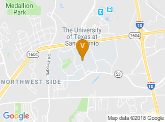 map of The University of Texas at San Antonio