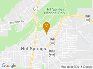 map of Embassy Suites Hot Springs - Hotel & Spa