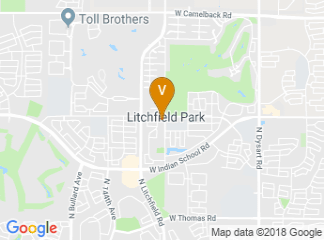 map of Litchfield Park Library