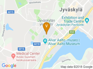 map of Jyvaskyla University