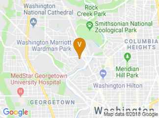 map of Omni Shoreham Dc