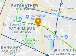 map of The Athenee Hotel, a Luxury Collection Hotel, Bangkok
