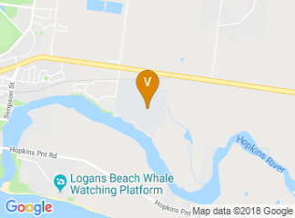 map of Deakin University, Warrnambool Campus
