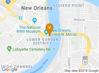 map of Port of New Orleans