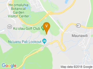 map of Ko'olau Ballrooms & Conference Center