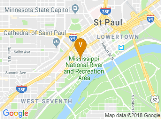 map of River Center