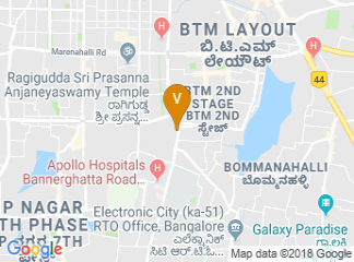 map of IDP Education Bangalore - Study Abroad Consultant