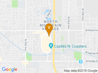 map of Brixton Hotel Phoenix North