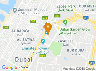 map of Sheikh Saeed Halls