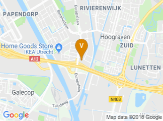 map of Van der Valk Hotel Utrecht