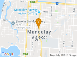 map of Hotel Mandalay