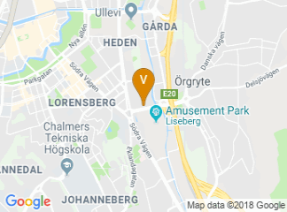 map of Swedish Exhibition Center Gothenburg