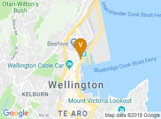 map of Rydges Wellington