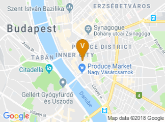 map of Eotvos Lorand University