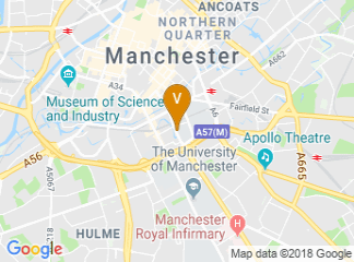 map of University of Manchester