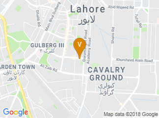 map of The Nishat Hotel