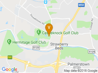 map of Castleknock Hotel