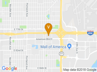 map of Comfort Inn Airport