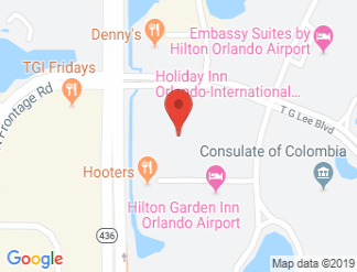 map of Holiday Inn Orlando-International Airport