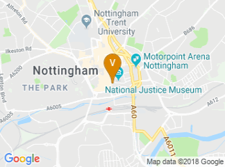 map of Nottingham Contemporary