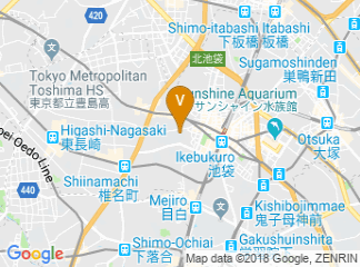 map of Rikkyo University Ikebukuro Campus
