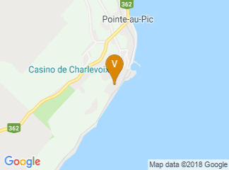 map of Fairmont Le Manoir Richelieu