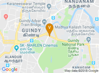 map of Park Hyatt Chennai