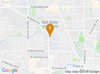 map of Ball State University