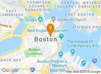 map of The Bostonian Boston