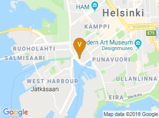 map of Radisson Blu Seaside