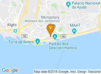 map of Centro Cultural de Belem