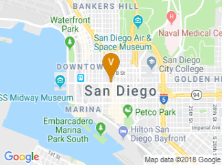 map of THE US GRANT, a Luxury Collection Hotel, San Diego
