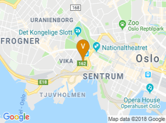 map of Oslo Concert Hall