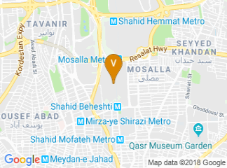 map of Imam Khomeyni Musalla