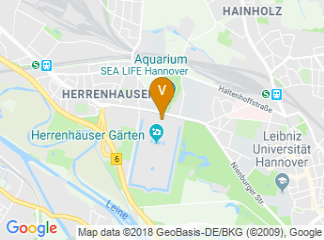 map of Schloss Herrenhausen