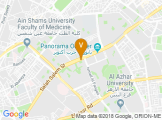 map of Cairo International Fair