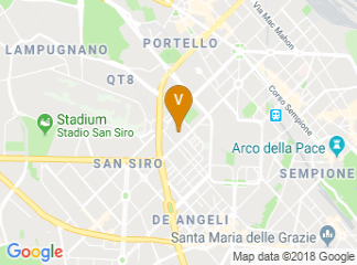 map of Melia Milano