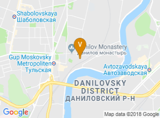 map of Event Hall Danilovsky