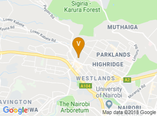 map of Mövenpick Hotel & Residences Nairobi