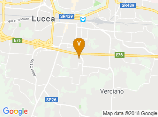 map of Polo Fiere Lucca