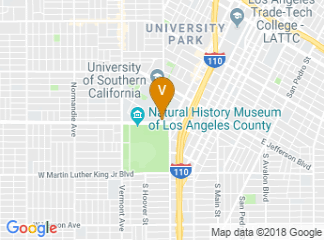 map of USC Gould School of Law