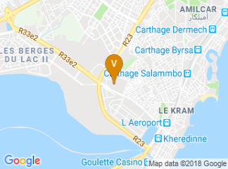 map of Parc des expositions du Kram